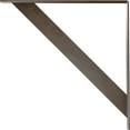 thumbnail image 4 of Ekena Millwork 2"W x 24"D x 24"H Traditional Steel Bracket, Hammered Brown, 4 of 13