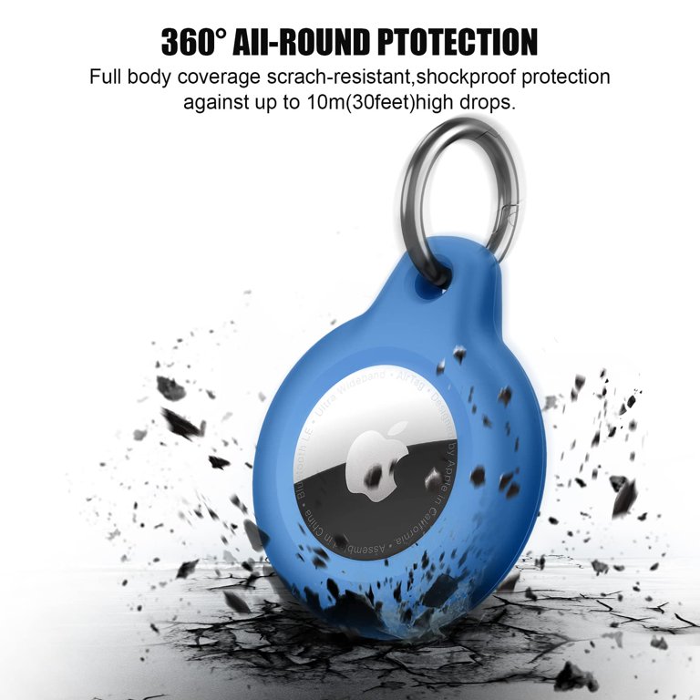 SUPFINE Waterproof Airtag Holder,2 Pack Air tag Keychain,Hard PC+TPU Full  Body Protective Tracker Ca…See more SUPFINE Waterproof Airtag Holder,2 Pack