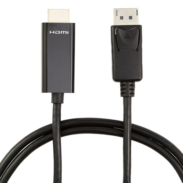 NXT Technologies NX51760 6' DisplayPort/HDMI Audio/Video Cable Black