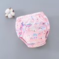 thumbnail image 1 of Pantalones de entrenamiento para bebés de algodón reutilizables impermeables de 6 capas, ropa interior corta infantil, pañales de tela para bebés, bragas para niños Tan Jianjun unisex, 1 of 2