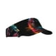thumbnail image 1 of Balery Neon Spectrum Cat Portrait Gorra deportiva con visera ajustable para mujer y hombre (talla única), 1 of 7
