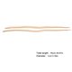 thumbnail image 2 of unbranded Horsehair Violin Bow Hair Yellow Unbleached Mongolian Stallion High Strength, 2 of 8
