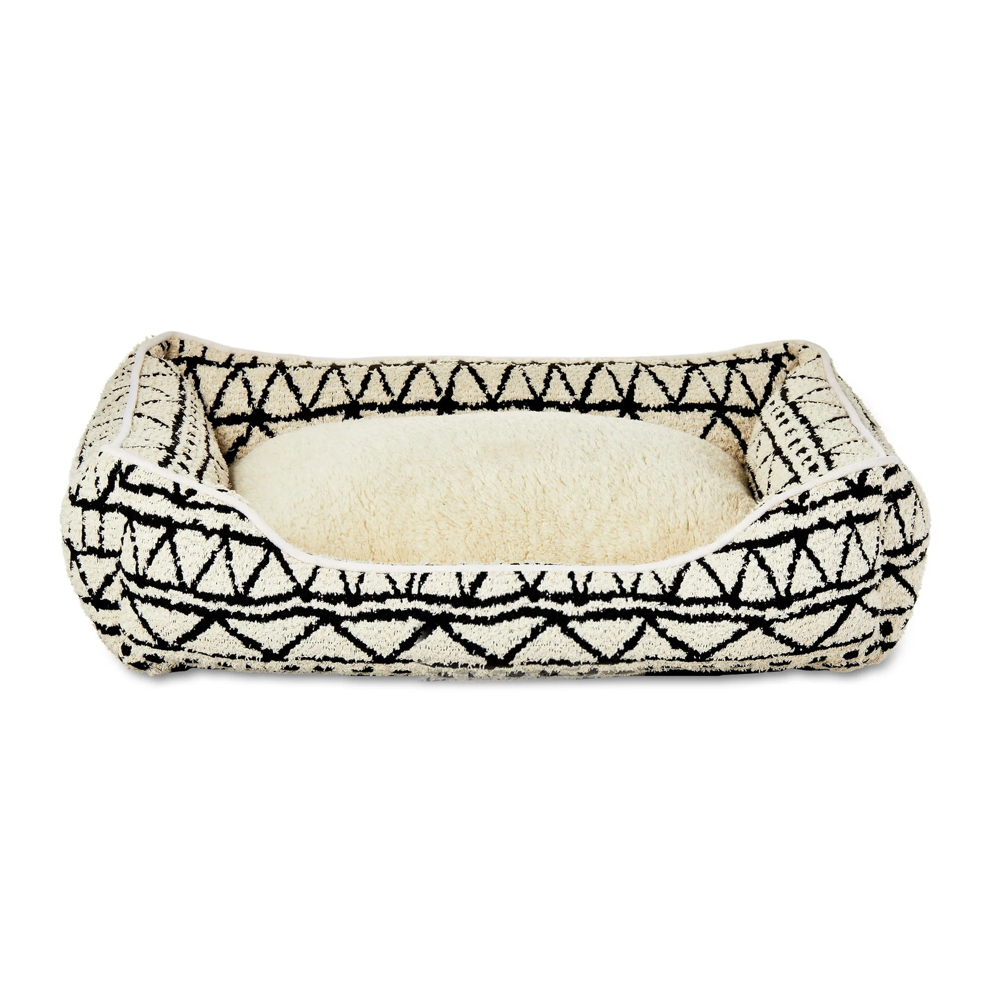 Crufts Luxus-Hundebett Aus Oxford-Nylon – Mittelgroß, Rutschfeste Unterseite, Kuscheliger Polster (62x50x17 Cm, Braun)
