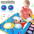 thumbnail image 3 of Baby Toys BLUEJAY 2 en 1 para piano musical y batería, de 1 a 3 años, 3 of 7