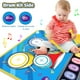 thumbnail image 3 of Baby Toys BLUEJAY 2 en 1 para piano musical y batería, de 1 a 3 años, 3 of 7