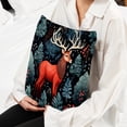 thumbnail image 6 of Elk Deer Luxurious Velvet Decorative Pillows Covers - Set of 2 Throw Pillow Covers for Chair, Unique Patterns, 16x16, 18x18, 20x20 Inches for Any Occasion, 6 of 6