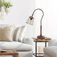 thumbnail image 3 of All the Rages LHT-5030-RB Lalia Home Rustic Caged Shade Table Lamp, Red Bronze, 3 of 4