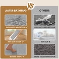 thumbnail image 5 of JIATER Waffle Bathroom Rugs Non-Slip Washable Bath Mat Super Absorbent Quick Dry, 5 of 9