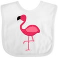 thumbnail image 3 of Inktastic Pink Flamingo Boys or Girls Baby Bib, 3 of 4