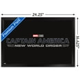 thumbnail image 3 of Marvel Captain America: New World Order - Logo Wall Poster, 14.725" x 22.375" Framed, 3 of 6