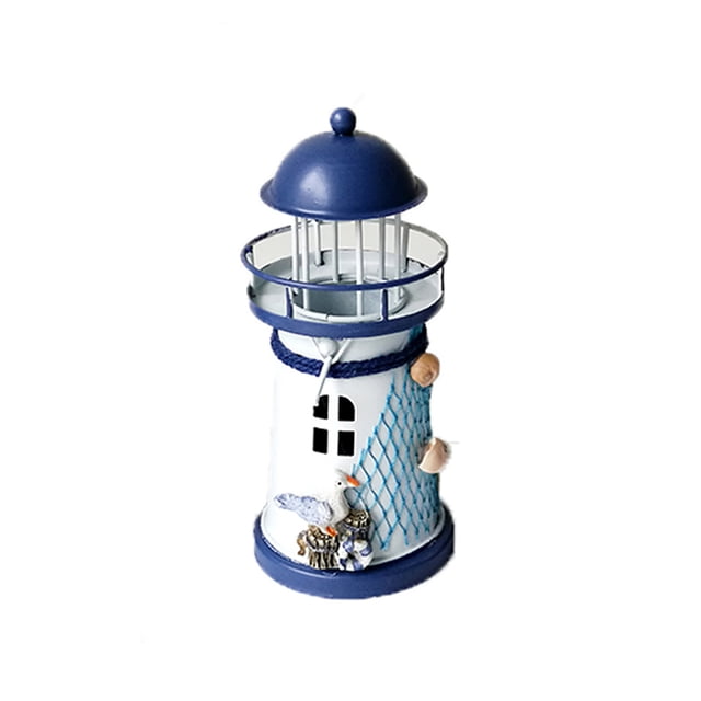 Portavelas Matsuzay Faro de metal decoración del hogar tipo 4