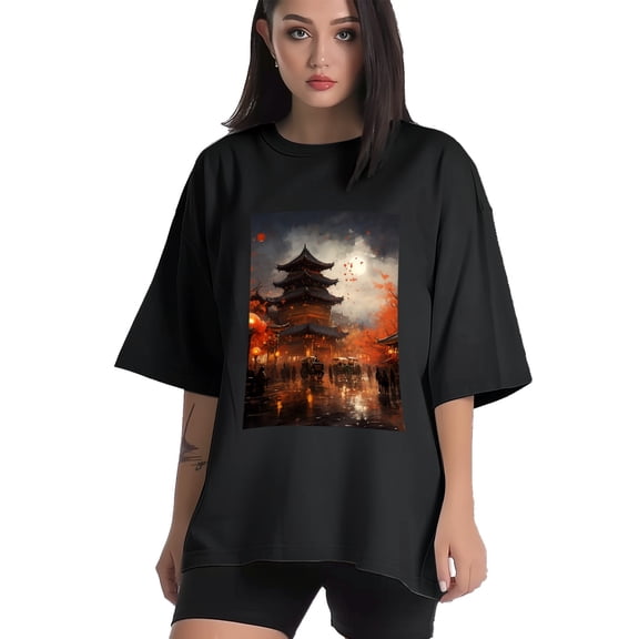 Plus Size Shirt for Women Black Tops for Women Short Sleeves Shirt for Women New Year T Shirt Crewneck Shirt for Women XS