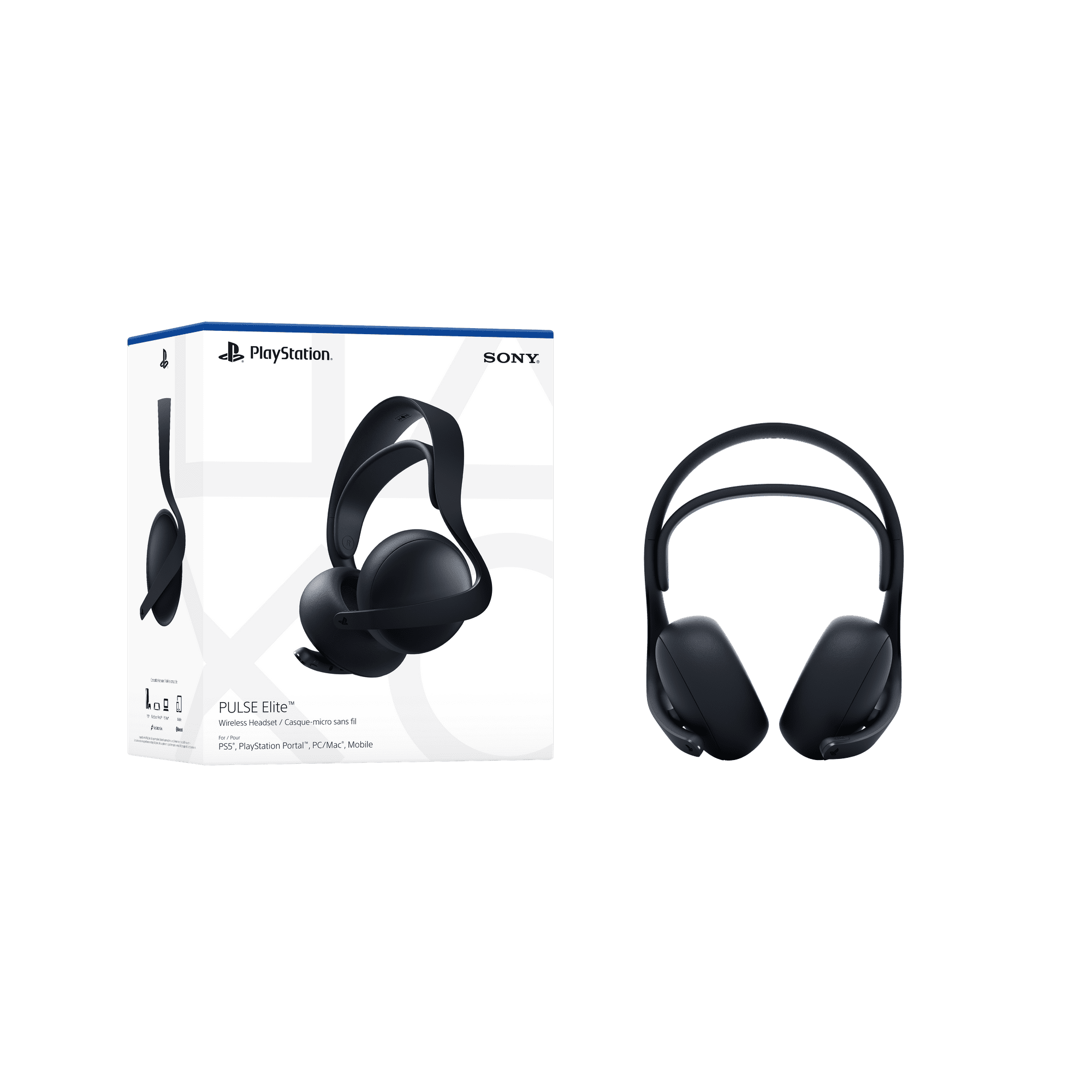 PULSE Elite™ wireless headset – Midnight Black, PlayStation 5