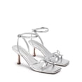 thumbnail image 3 of DREAM PAIRS Women's Bow Heels -Kitten Heels for Women, Square Toe Strappy Heeled Sandals, Elegant Wedding & Bridal Bownots Sandals for Formal & Special Occasions, 3 of 5