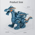 thumbnail image 4 of Machinerie de Pulvérisation Électrique Dinosaure Atomisation Son Éclairage Jouets d'Animaux de simulation pour Enfants Modèle de Marche Génération Cheveux, 4 of 7