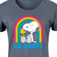 thumbnail image 3 of Peanuts - Be Happy Rainbow - Women's Any Way Dress, 3 of 6