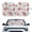 Vibrant Roses Floral, variant on Xixirimido Windshield Sun Shade for Car SUV Truck Foldable Sunshade for Car Windshield Block UV Rays Keep Your Vehicle Cool Car Interior Accessories, Sloth Butterfly Floral Leaves
