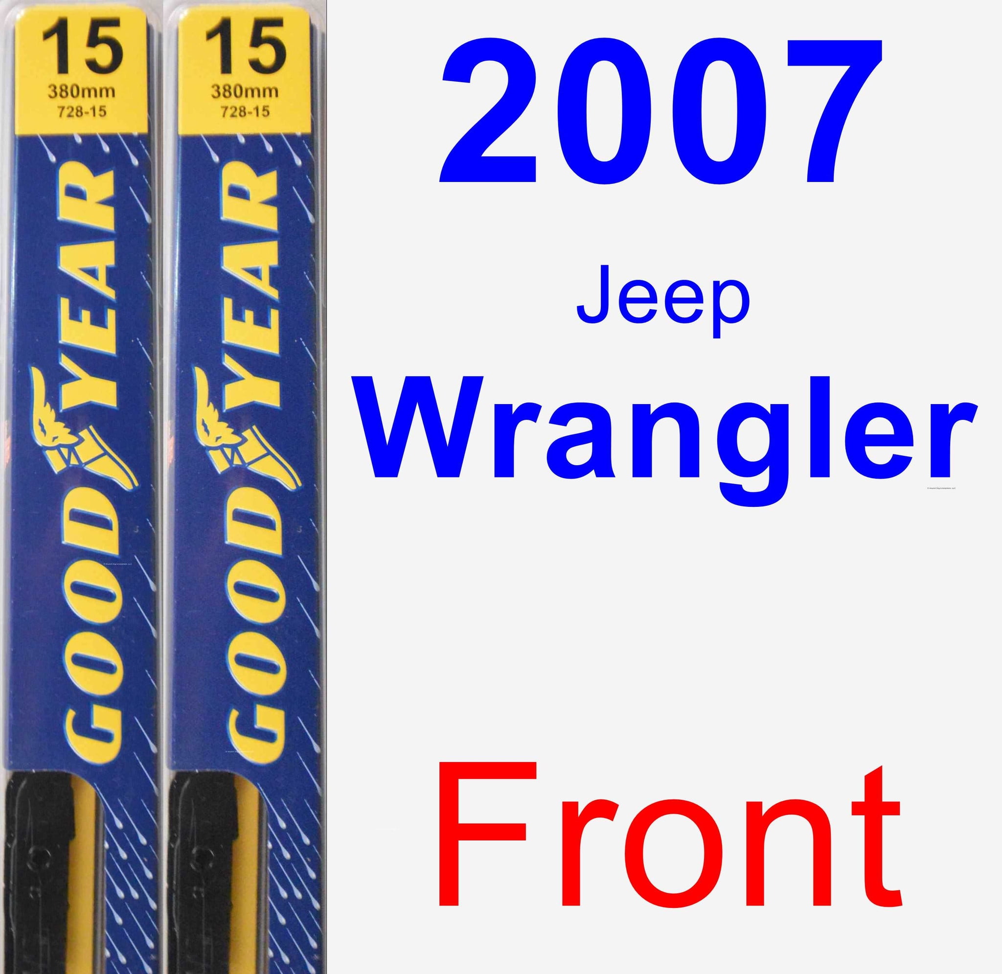 2007 Jeep Wrangler Passenger Wiper Blade - Premium 