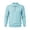Blue, variant on Mrmaere Collared Half Zip Knit Sweater Men Cable Knit Long Sleeve Casual Pullover Army Green L