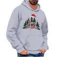 thumbnail image 1 of fheaev Chandails à Capuche pour Hommes Automne Chandails à Capuche pour Hommes de Noël Imprimés Chandail à Capuche Décontracté à Manches Longues, 1 of 4