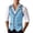 Light Blue, variant on Men's Contrast Trim Vest Formal Casual Slim Fit Business Wedding Black L