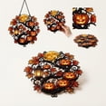 thumbnail image 2 of Pumpkin Tree Acrylic Suncatcher | Stained Glass Effect Window/Car Ornament, Indoor/Outdoor Decor C, 2 of 6