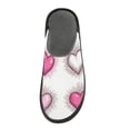 thumbnail image 3 of IAUYY Memory Foam House Slippers Suitable for Both Men and Women. Comfortable, Anti-Slip Plush Flat-Bottomed Slippers The Best Holiday Gift Valentine's Day Card Design, 3 of 9