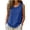 Blue, variant on XuJwPNcy Tank Tops for Women Lightweight Sleeveless Cotton Linen Tee Tshirts Summer Casual Summer Beach Vacation Clothes