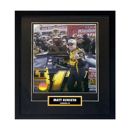 Matt Kenseth 2003 Championship Trophy 8 x 10 Framed Moment