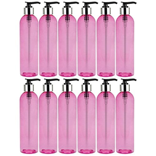 MoYo Natural Labs 8 oz Pump Dispenser, Empty Soap and Lotion Bottles