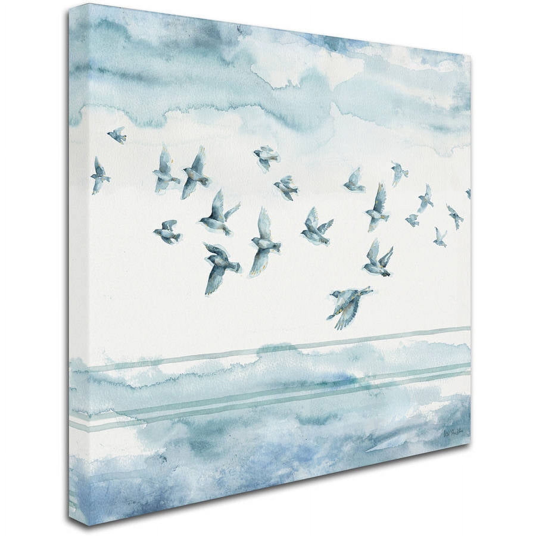 Trademark Fine Art "Indigold XXII" Canvas Art by Lisa Audit