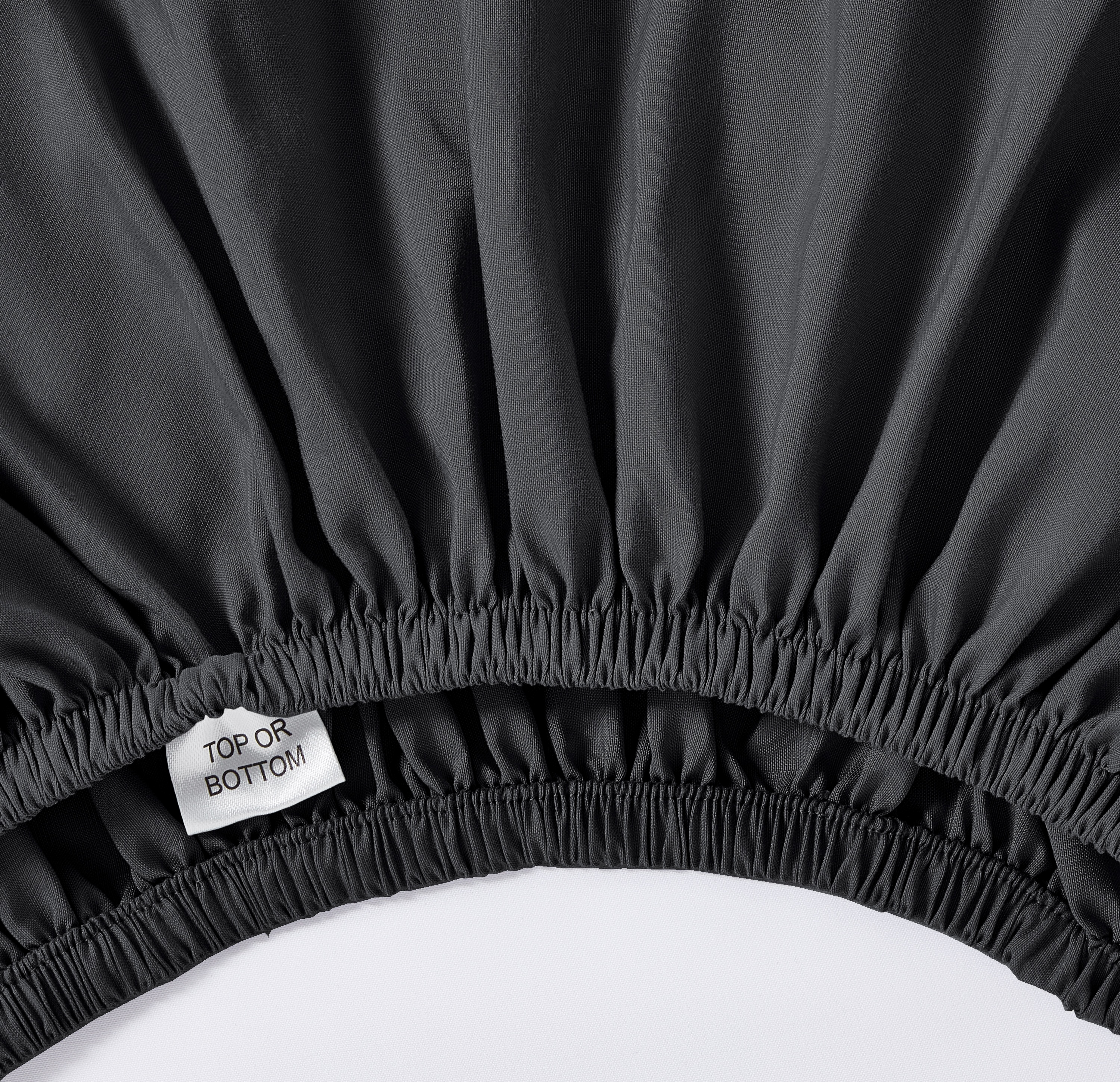 MAINSTAYS COMFORT CHILL MICROFIBER BED SHEET SET, KING, RICH BLACK, 4 PIECE