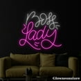 thumbnail image 3 of Glowneon Boss Lady Neon Sign, Boss Lady Led Light, Home Club Bar Party Decor, Girl Room Decor, 3 of 5