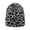 Gray leopard print, variant on Halloween Skull Cap Unisex Knit Hat Crochet Cheetah Party Holiday Winter Warm Hat Cute Cow Pattern Theme