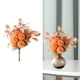 thumbnail image 5 of Adorno de flores artificiales, álbum de recortes ramo de bricolaje, flores falsas nórdicas, de referencia para naranja Macarena Ramo de novia, 5 of 8