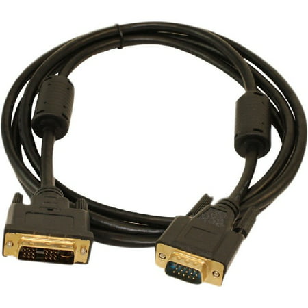 4XEM 10ft DVI-D To VGA Adapter Cable for Video Device, Monitor, PC,
