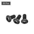 thumbnail image 3 of Uxcell M4x16mm Hex Socket Button Head Cap Bolts Screws Alloy Steel Black 50 Pack, 3 of 5