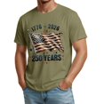 thumbnail image 3 of LWavelet Men Graphic Tees T Shirt American Flag Shirts for Men Patriotic USA T-Shirt Casual Crewneck Tee, 3 of 4