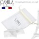 thumbnail image 5 of Camila Paris Cp3135 Peine lateral para el cabello francés, pequeño, curvo, blanco, con torcedura francesa, peines decorativos de sujeción fuerte, pinzas para el cabello para mujeres, moño, moño recogi, 5 of 5