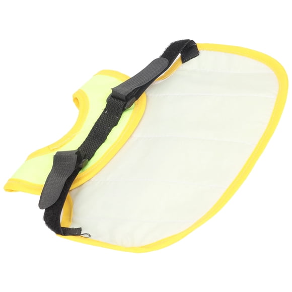 Pet Reflective Vest Chicken Chicken Reflective Vest Polyester Chicken Clothes Reusable Feather Protection Chicken Harness For Hen Duck Geese Poultry Protector Apron Saddle