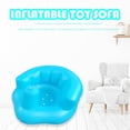 thumbnail image 3 of Inflatable Toy PVC Baby Learn to Sit Chair Portable Seat Pool Toy (Blue), 3 of 7