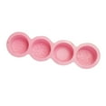 thumbnail image 1 of GUOOL Moules à Savon en silicone Formes Rondes Rose, 1 of 9