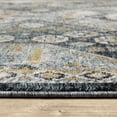 thumbnail image 2 of Oriental Weavers Aberdeen Area Rug - 7150B - 2'3" x 7'6" - in Blue/ Gold - Vintage Inspired, Stain Resistant, Family and Pet Friendly , Entryway, Hallway Runner Rug, 2 of 9