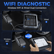 VDIAGTOOL VD80 BT Lite Bluetooth OBD2 Scanner Diagnostic Tool with ECU Cod-ing All System Bidirectional Scan Tool, 28+ Services