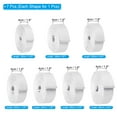 thumbnail image 2 of Uxcell Taekwondo Colored Ranking Belts, 6 Sizes Martial Belt for Competition Training, White, 2 of 6