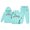 Sky Blue, variant on Kakishop Girls Activewear Jogger Sets 2 Print Graphic Pullover Hoodie Sweatshirt Sweatpants Sweatsuit Outfits (White,4-5 Years)