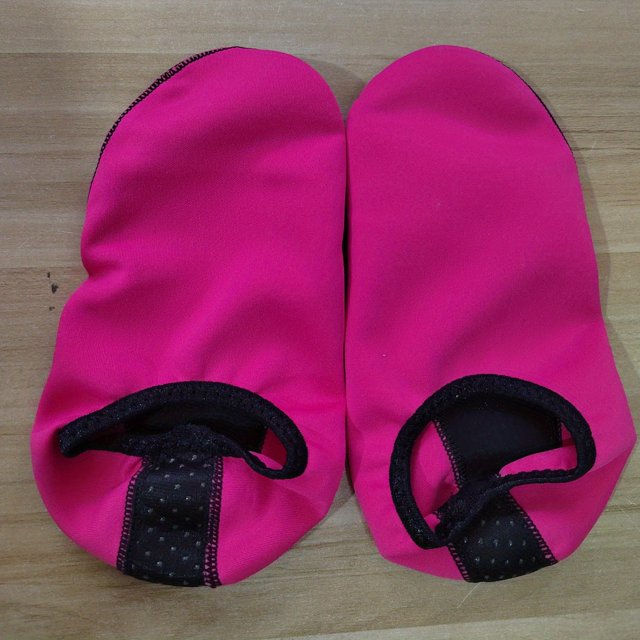 1pair Non-slip Beach Socks, Snorkeling Shoe Covers, Quick-drying Lycra Material Swimming Diving Socks