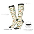 thumbnail image 4 of Fotbe Cute Frog Calcetas Divertidas Estampadas para Hombre y Mujer, Calcetas de Algodón hasta la Rodilla para Caminar, Correr, Enfermería y Embarazo, 4 of 6