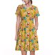 thumbnail image 1 of Balery Easter Vestidos sueltos de manga corta para mujer, vestidos de verano 2025, vestidos casuales de corte A con vuelo., 1 of 6