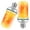 2 Pack - Yellow, variant on AIZHIWENG LED Flame Effect Fire Light Bulbs E26 Flickering Fire Atmosphere Decorative Lamps 2-Pack